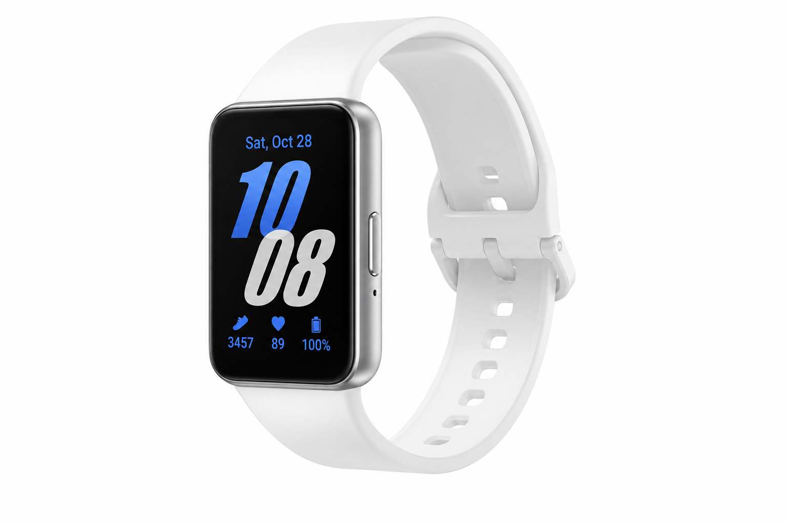 Galaxy Fit3 Samsung smartwatch branco premium
